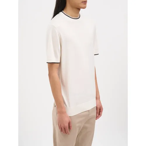 Knitwear > Round-neck Knitwear - - Paolo Pecora - Modalova