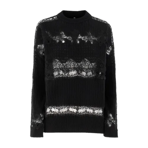 Knitwear > Round-neck Knitwear - - Ermanno Scervino - Modalova