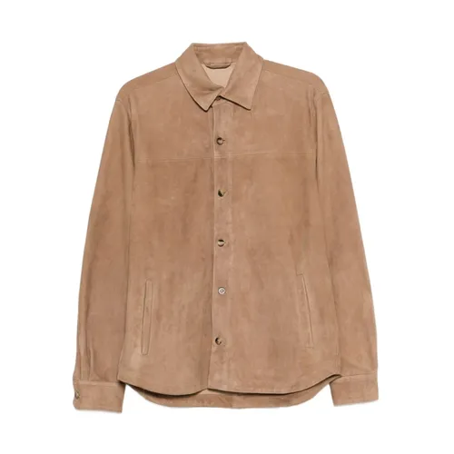 Jackets > Leather Jackets - - Boglioli - Modalova
