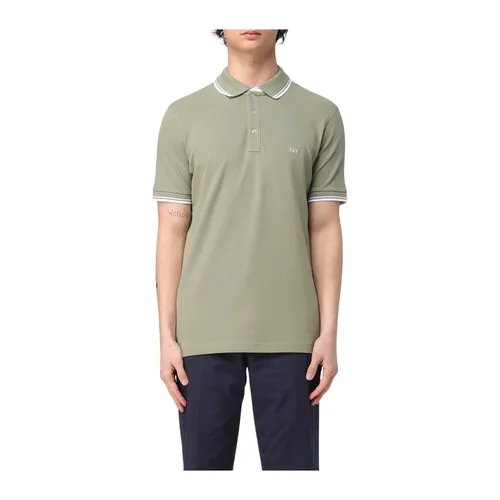 Fay - Tops > Polo Shirts - Green - Fay - Modalova
