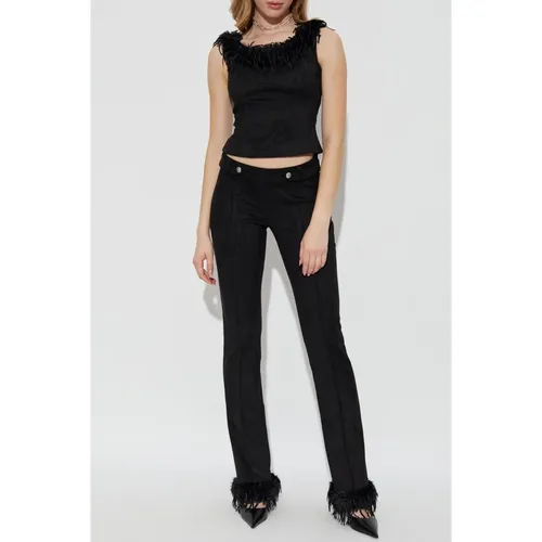 Trousers > Straight Trousers - - Misbhv - Modalova