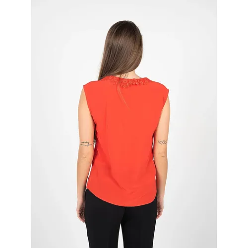 Tops > Sleeveless Tops - - Pinko - Modalova