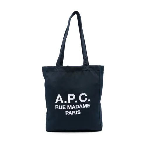 A.p.c. - Bags > Tote Bags - Blue - A.p.c. - Modalova