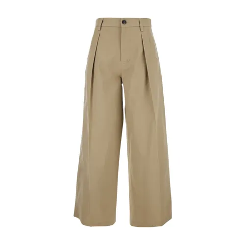 Trousers > Wide Trousers - - Tela - Modalova