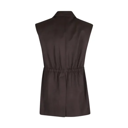 Tela - Jackets > Vests - Brown - Tela - Modalova