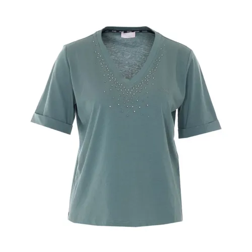 Liu Jo - Tops > T-Shirts - Green - Liu Jo - Modalova