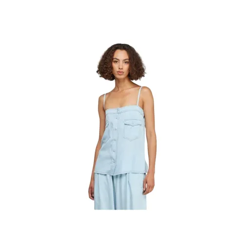 Tops > Sleeveless Tops - - Semicouture - Modalova