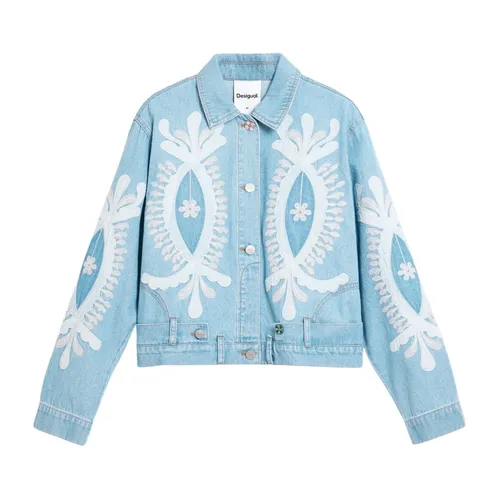 Jackets > Denim Jackets - - Desigual - Modalova