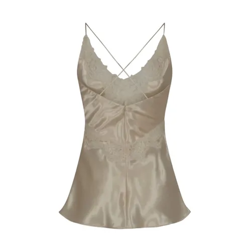Tops > Sleeveless Tops - - Alberta Ferretti - Modalova