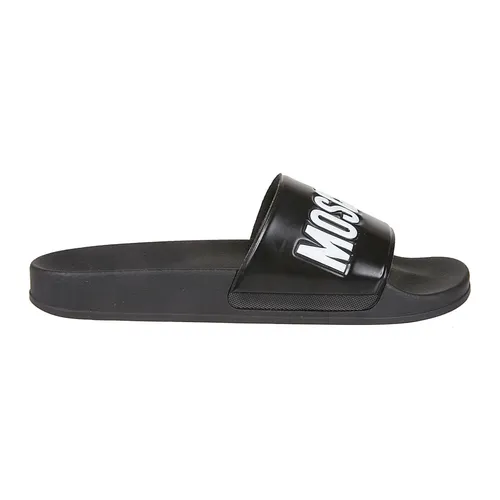 Shoes > Flip Flops & Sliders > Sliders - - Moschino - Modalova