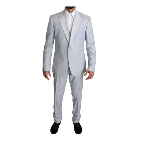Suits > Suit Sets > Single Breasted Suits - - Dolce & Gabbana - Modalova