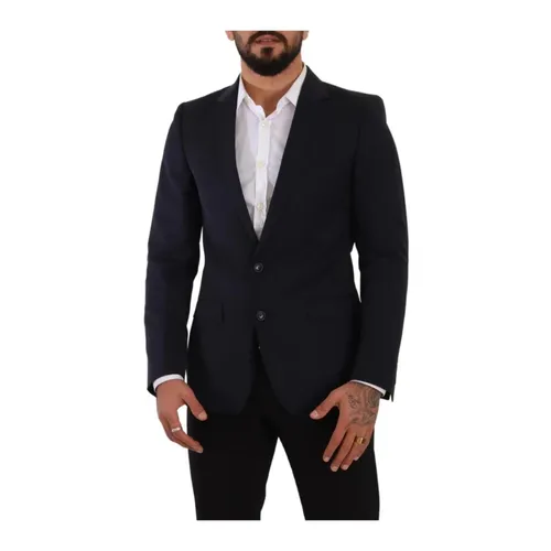 Suits > Formal Blazers - - Dolce & Gabbana - Modalova