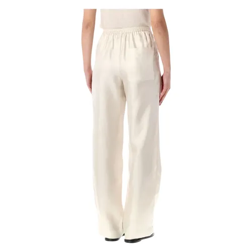 Trousers > Wide Trousers - - Loulou Studio - Modalova