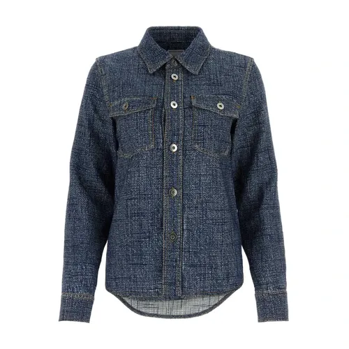 Blouses & Shirts > Denim Shirts - - Bottega Veneta - Modalova