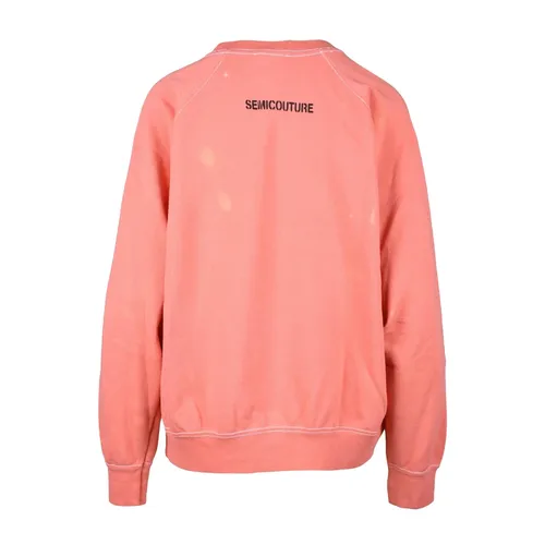Sweatshirts & Hoodies > Sweatshirts - - Semicouture - Modalova