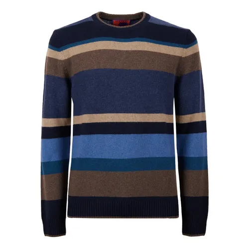 Knitwear > Round-neck Knitwear - - Gallo - Modalova