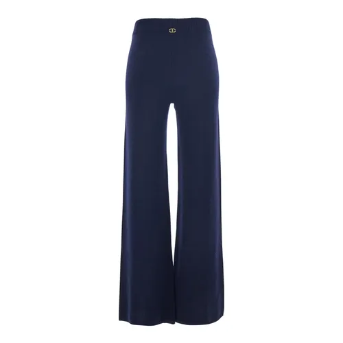 Trousers > Wide Trousers - - Twinset - Modalova