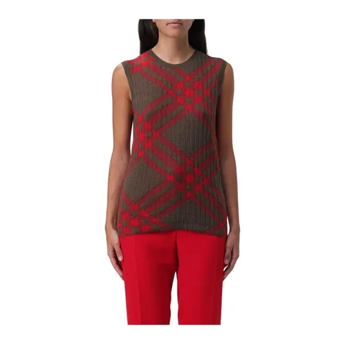 Tops > Sleeveless Tops - - Burberry - Modalova