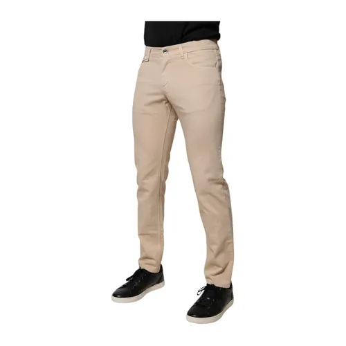 Trousers > Chinos - - Dolce & Gabbana - Modalova