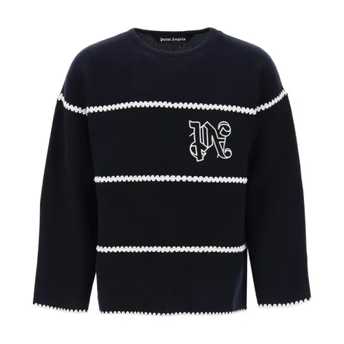 Knitwear > Round-neck Knitwear - - Palm Angels - Modalova