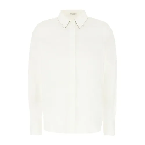 Blouses & Shirts > Shirts - - Brunello Cucinelli - Modalova