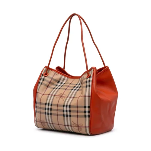 Pre-owned > Pre-owned Bags > Pre-owned Tote Bags - - Burberry Vintage - Modalova