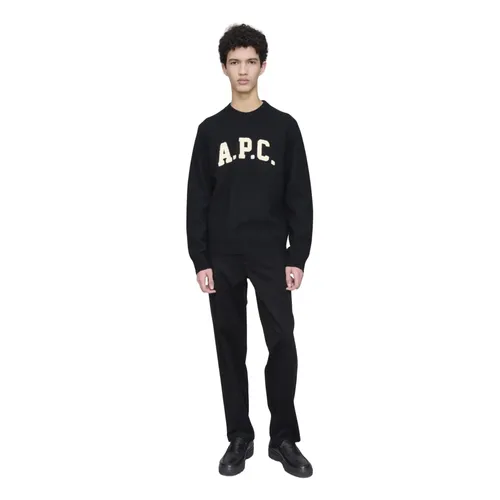 Knitwear > Round-neck Knitwear - - A.p.c. - Modalova