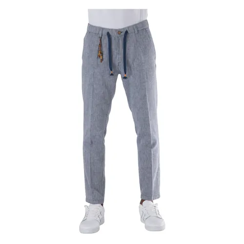 Trousers > Slim-fit Trousers - - YES ZEE - Modalova