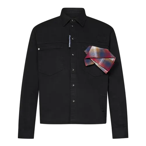 Jackets > Denim Jackets - - Dsquared2 - Modalova