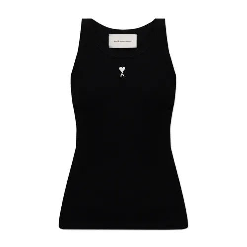 Tops > Sleeveless Tops - - Ami Paris - Modalova