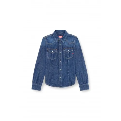 Blouses & Shirts > Denim Shirts - - Diesel - Modalova