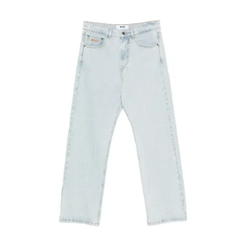 Jeans > Straight Jeans - - Msgm - Modalova