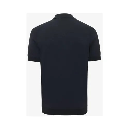 Genti - Tops > Polo Shirts - Blue - Genti - Modalova
