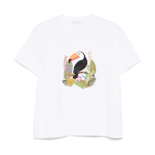 Liu Jo - Tops > T-Shirts - White - Liu Jo - Modalova