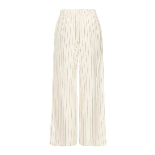 Trousers > Wide Trousers - - Ichi - Modalova