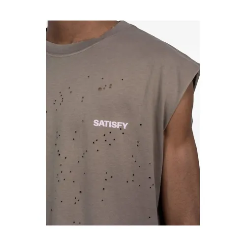 Sport > Fitness > Training Tops > Sleeveless Training Tops - - Satisfy - Modalova