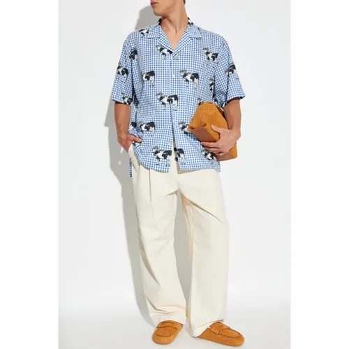 Shirts > Short Sleeve Shirts - - Moschino - Modalova