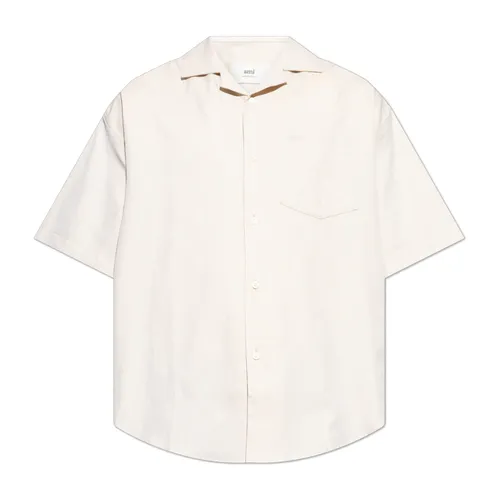 Shirts > Short Sleeve Shirts - - Ami Paris - Modalova