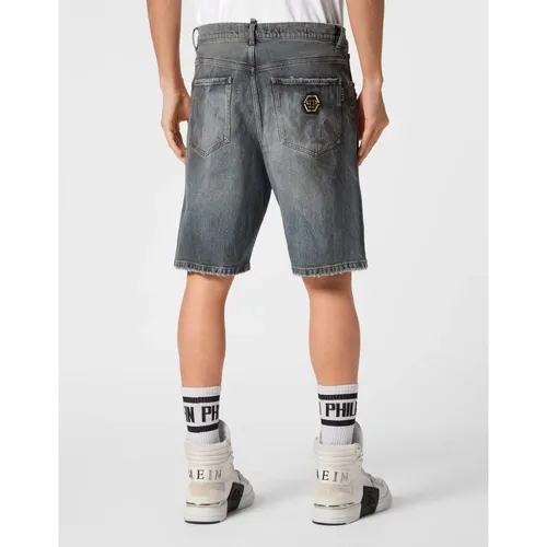Shorts > Denim Shorts - - Philipp Plein - Modalova