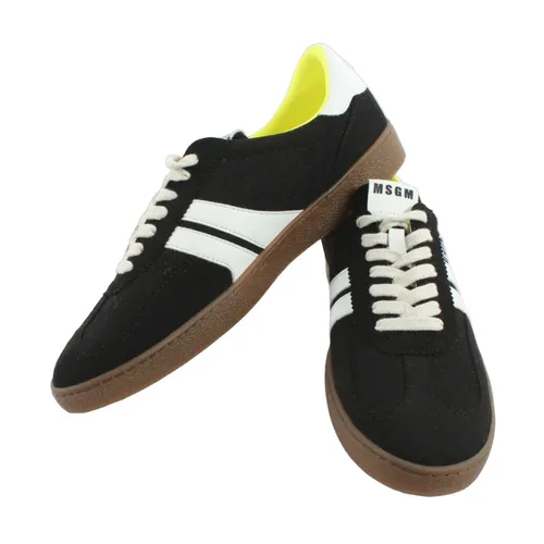Msgm - Shoes > Sneakers - Black - Msgm - Modalova