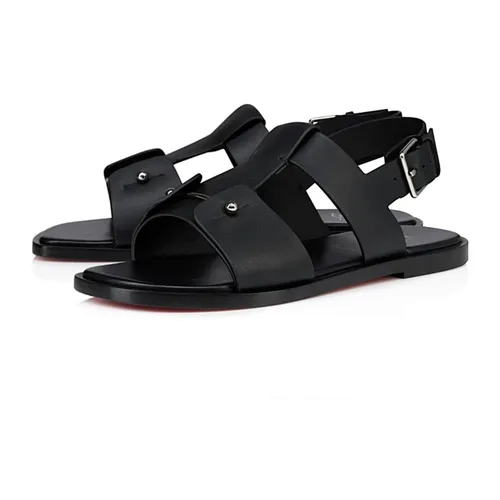 Shoes > Sandals > Flat Sandals - - Christian Louboutin - Modalova