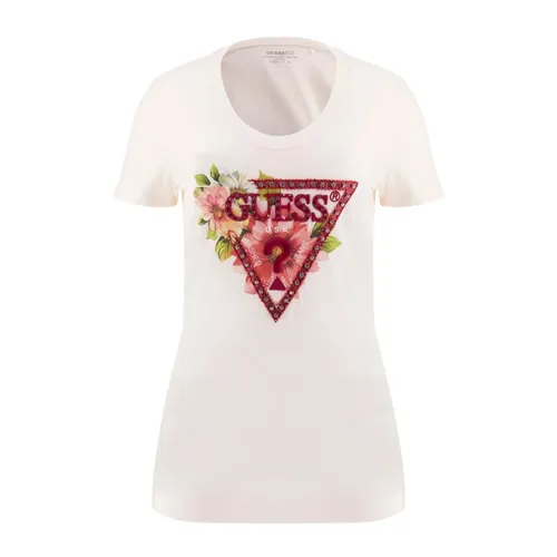 Guess - Tops > T-Shirts - Beige - Guess - Modalova