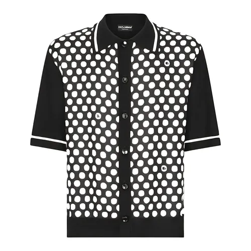 Shirts > Short Sleeve Shirts - - Dolce & Gabbana - Modalova