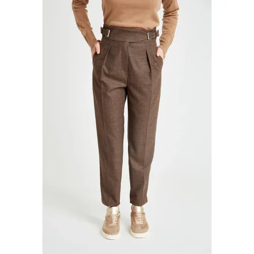 Trousers > Tapered Trousers - - Max Mara - Modalova