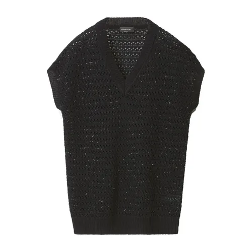 Knitwear > V-neck Knitwear - - Fabiana Filippi - Modalova