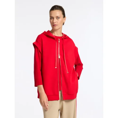 Sweatshirts & Hoodies > Zip-throughs - - Elena Mirò - Modalova