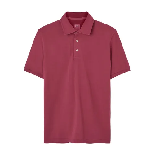 Fedeli - Tops > Polo Shirts - Red - Fedeli - Modalova