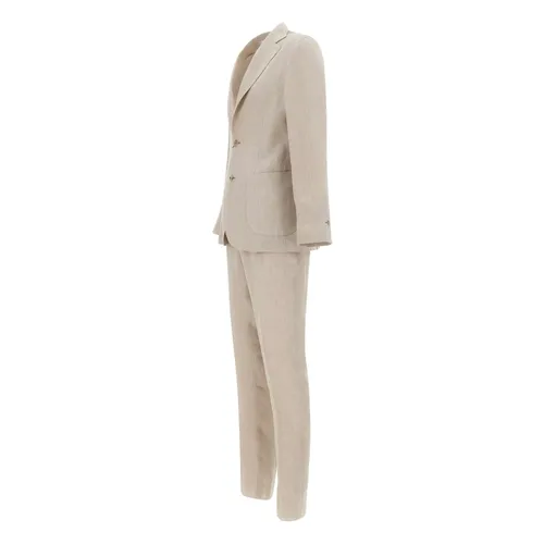 Suits > Suit Sets > Single Breasted Suits - - Barba - Modalova