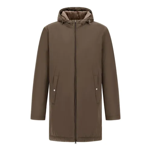 Herno - Coats > Parkas - Brown - Herno - Modalova