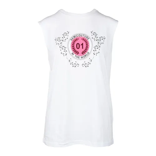 Tops > Sleeveless Tops - - Semicouture - Modalova